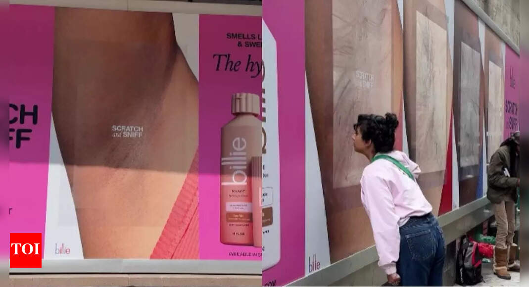Billie's Bold NYC Campaign: Smell Giant Armpits Before You Buy Deodorant!