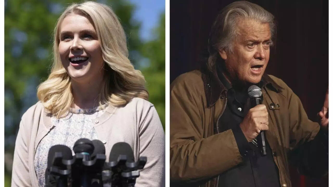 Steve Bannon makes a bold prediction about Karoline Leavitt. She may get...  - The Times of India
