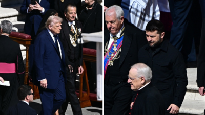 'Very productive': US president Donald Trump, Ukraine's Zelenskky hold brief talks before funeral of Pope Francis in Rome