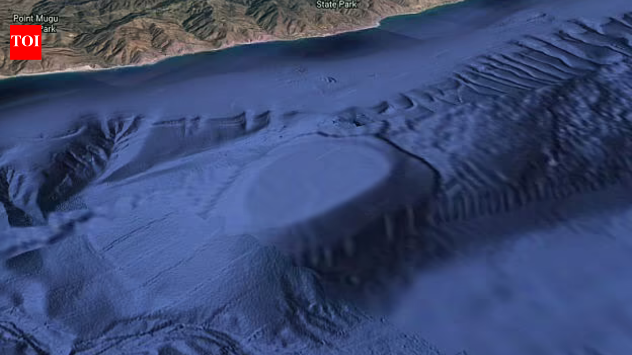 Mystery beneath waves: Possible underwater UFO base discovered off California coast | - The Times of India