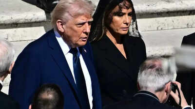 Melania Trump's funeral veil at Pope's funeral sparks debate as ...