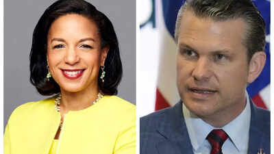 Obama-confidante Susan Rice sacked by Pete Hegseth whom she calls ...