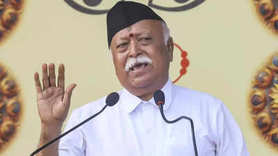 RSS chief Mohan Bhagwat's subtle endorsement to action against Pakistan - The Times of India