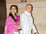 Susheel Kumar Shinde with daughter Praniti