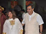 Subhash Ghai with wife