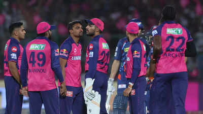 <p> Rajasthan Royals Players </p>
<p>“Decoding =” async “fetchpriority =” high “/></p></div>
</div>
</div>
</section>
</div></div>
</div>
<p>In red-prickly, <!-- -->Gujarat Titans<!-- --> On Monday, a playoff will be close to a playoff berth and to tighten his grip on the shore when facing Rajasthan Royals in the Indian Premier League. Six of the eight matches, climbing the 10-team table with six wins, the Titans led by Shubman Gill require only two more victories to seal the merit.<br />Working like a well -oil machine, Gujarat has lost only twice this season. Sai Reformson and Prasad Krishna have been standout artists respectively, leading the orange and purple cap races respectively. Gill, Sudarshan, and Jose Butler have scored more than 300 runs in each, which exceeds 150, which displays continuity and firepower.<br /><span class= आईपीएल मैच टुडे, आरआर बनाम जीटी: प्लेइंग एक्सआई प्रेडिक्शन, हेड-टू-हेड, सवाई मानसिंह स्टेडियम पिच रिपोर्ट, जयपुर में मौसम