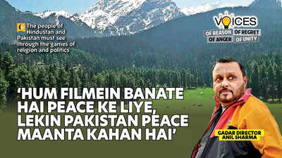 'Hum filmein banate hain peace ke liye, lekin Pakistan peace maanta kahan hai'