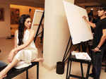 Ali paints Aditi for 'LPNY'