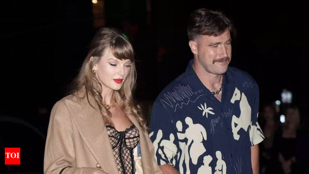 Travis Kelce and Taylor Swift were caught in sick 's*x tape' scandal as  misogynistic jokes spark fury | NFL News - The Times of India
