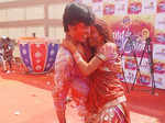 TV stars @ Holi party