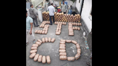 Drug racket busted, ganja worth Rs 2.5 crore seized at Medchal