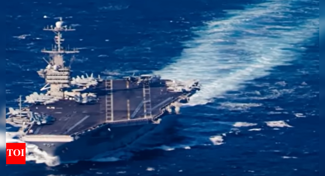 F-18 fighter jet rolls off USS Truman aircraft carrier and sinks into Red Sea; how much US Navy loses?