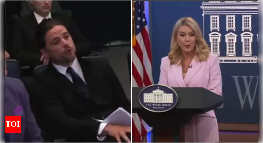 Grammy-winning rockstar stuns WH press secretary Leavitt- Watch do sex