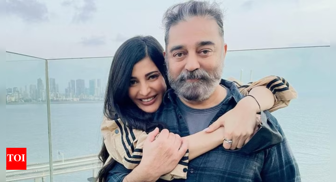 When 9-year-old Shruti Haasan left dad Kamal Haasan offended with one innocent remark | – The Times of India