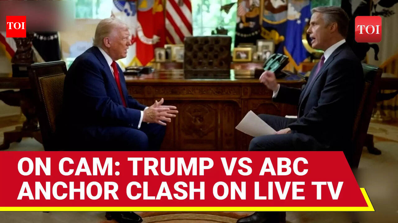 On Cam: Trump CLASHES With 'Woke' ABC Journalist On LIVE TV Over ...