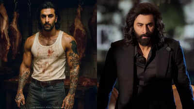 'Animal Park' AI Poster: A fan-made poster featuring Ranbir Kapoor in a meat shop with a knife surfaces online; Fan says, 'Vanga can answer this best!