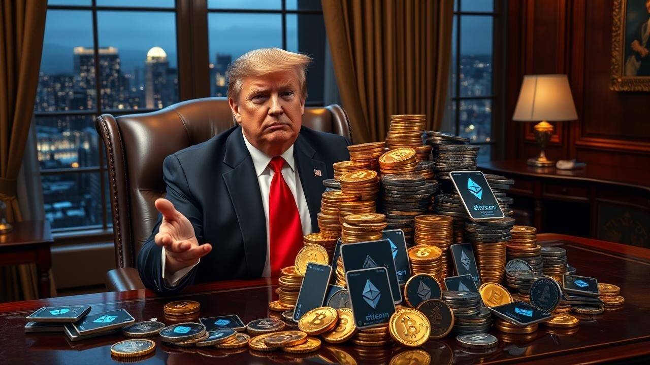 Donald Trump-backed cryptocurrency firm ties up with Pakistan Crypto  Council amidst Indo-Pak tensions - Times of India