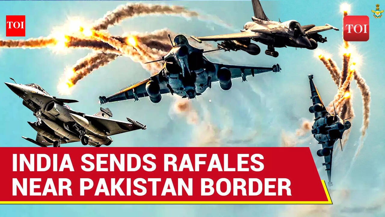 Pak In Panic As Indian Rafales Roar Over Line Of Control In Kashmir ...