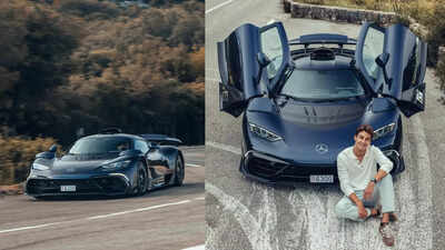 Mercedes driver George Russell introduces his dream car worth $2.7 million, shares drool-worthy pictures of the blue beauty