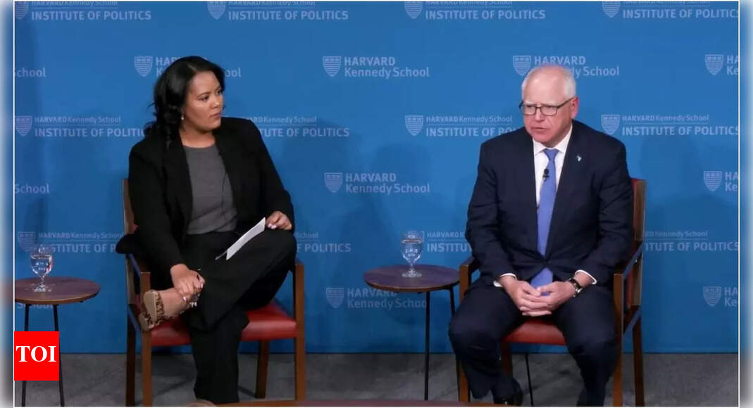 'Kamala Harris selected me because I could code talk to white guys,' Tim Walz reveals