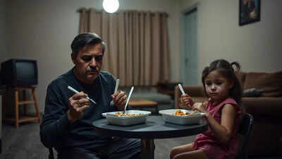AI generated image Man loses interim custody of daughter for failing to give home-cooked food during her stay with him