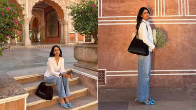 'Princess of Jaipur' Gauravi Kumari gives a masterclass in casual royalcore