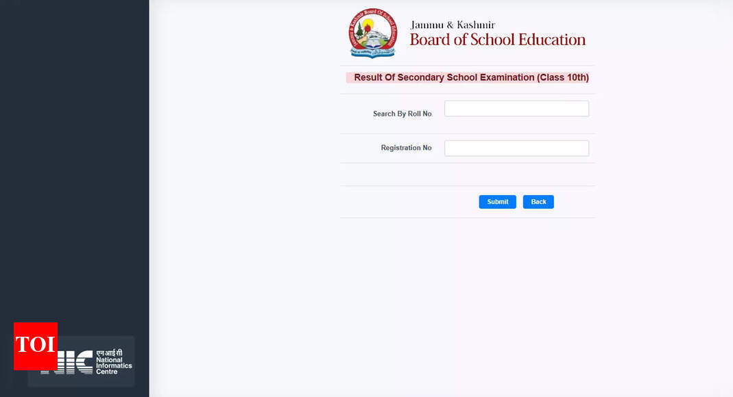 JKBOSE declares Class 10 result at jkbose.nic.in, 80% students pass and girls outperform boys: Check direct link here - The Times of India