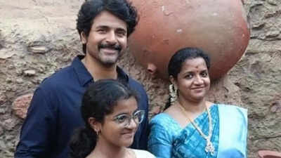 Sivakarthikeyan visits Keezhadi museum with family amid busy film schedule