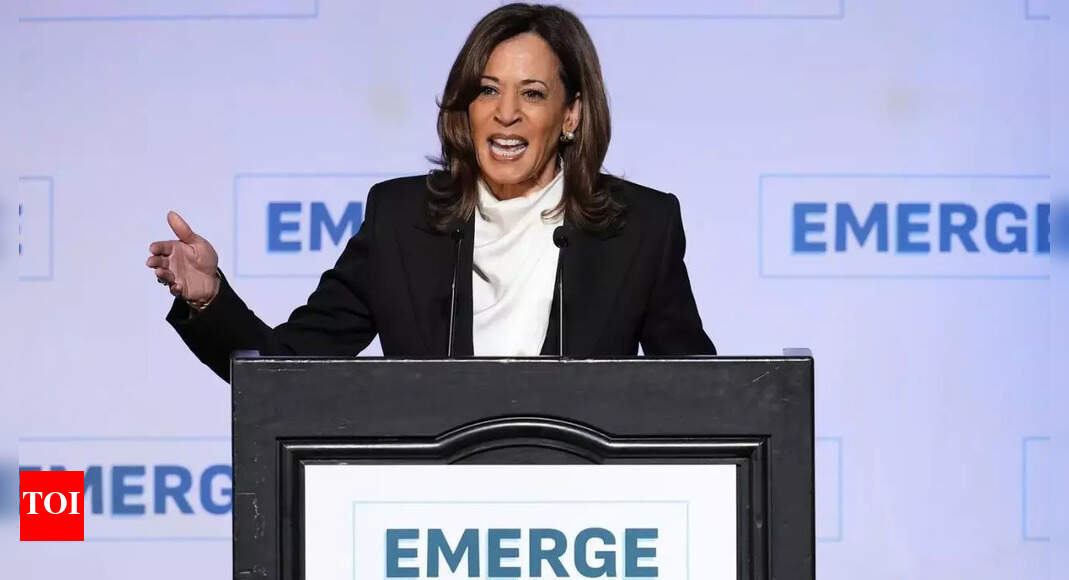 'This country belongs to we the people': Kamala Harris steps back into limelight as Trump celebrates his first 100 days - top quotes