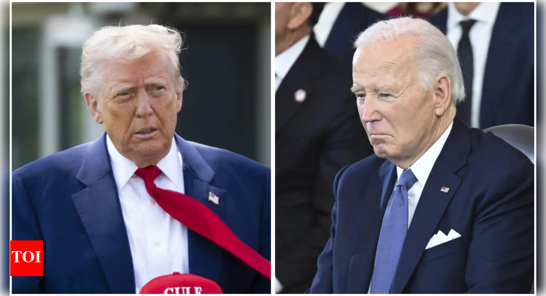 ‘That’s Biden’: Donald Trump deflects blame as US economy contracts