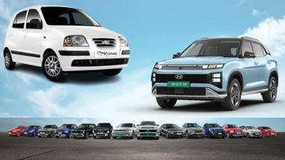 Hyundai crosses 9 million India sales since 1996: Santro to Creta EV's journey decoded