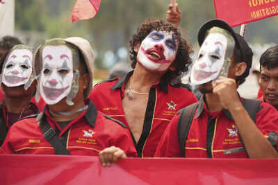 From Tokyo to Los Angeles, workers observe May Day with marches and demonstrations