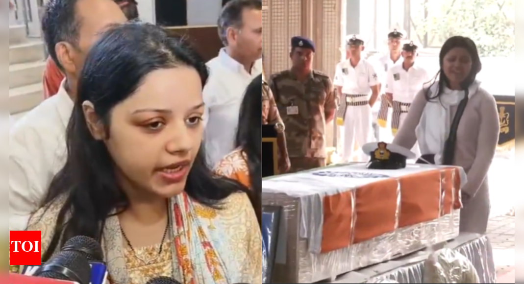 'We want justice but ...': Wife of Navy officer killed in J&K attack