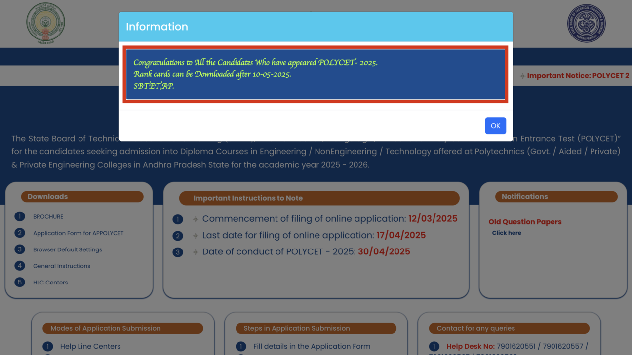 AP POLYCET Result 2025 to be released on this date: Check how to download  rank card - The Times of India