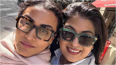 Namrata Shirodkar shares joyful moments from New York lunch date with BFF