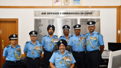 Air Marshal Tejinder Singh takes charge of IAF Training Command Air Marshal Tejinder Singh takes charge of IAF Training Command