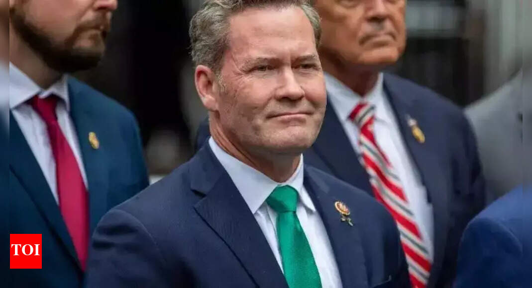 Trump’s NSA, ‘Signal Gate’ accused Mike Waltz, his deputy leaving White House posts – The Times of India