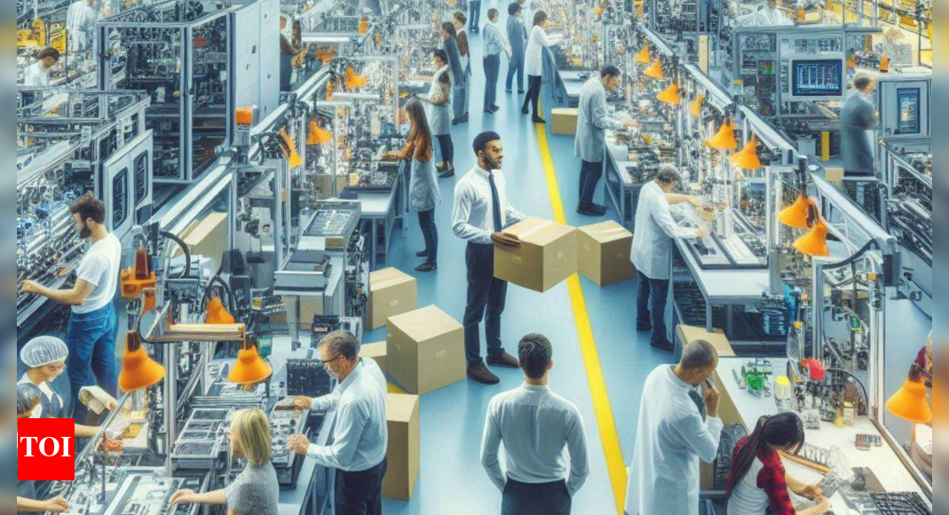 US manufacturing weakens further in April amid tariff turmoil – Times of India