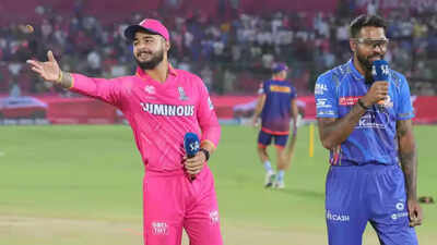  mumbai indians vs rajasthan royals standings 