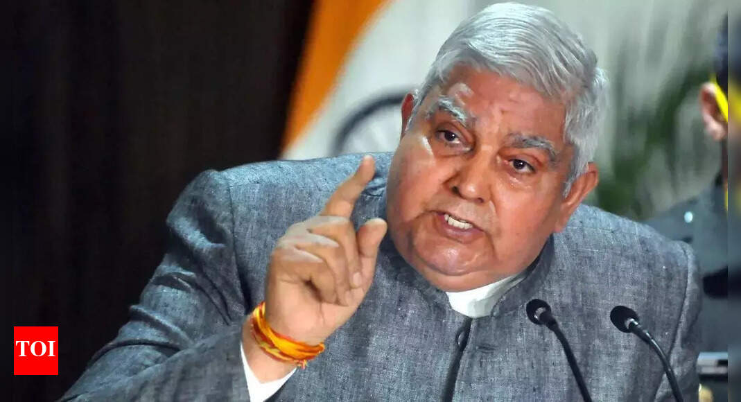 Must respect constitutional posts: Vice-President Jagdeep Dhankhar