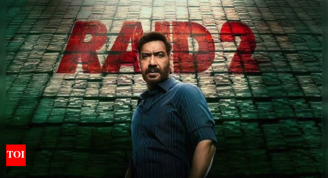RAID 2 फिल्मों का पूरा संग्रह: “RAID 2” कैश फीस डे 1: क्रिमिनल थ्रिलर अजय देवगन की निरंतरता 18.25 रुपये की कमाई करता है, “हिट 3” और “रेट्रो” से कठिन प्रतिस्पर्धा का सामना करता है।