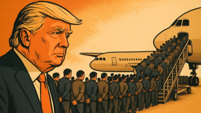  White House joins '100 men vs gorilla' viral meme trend to highlight US immigration record