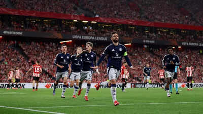 Europa League: Manchester United dominate Athletic Bilbao to take 3-0 semi-final first leg lead