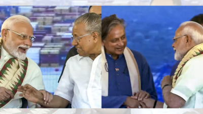 'Some Will Lose Sleep': PM Modi Roasts Congress While Sharing Stage With Tharoor, Vijayan