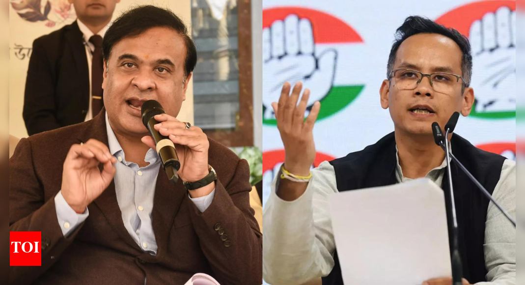 Himanta Sarma drops bombshell: ‘Gaurav Gogoi’s children not Indian citizens, examining what he did in Pakistan for 15 days’ | India News – The Times of India