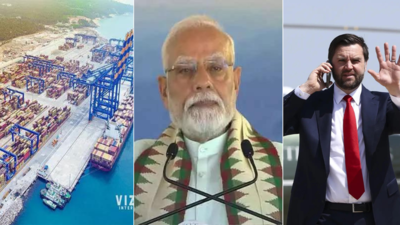 (Agencies photo) Top 5 news of the day: PM Modi inaugurates Vizhinjam Port; JD Vance signals shift in India-US trade dynamics, and more