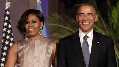 Michelle and Barack Obama Amid divorce rumours with Barack Obama, Michelle Obama says marriage is "hard"-- Shares her relationship tip