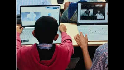 SSLC exam in laptops: New way for the visually impaired students