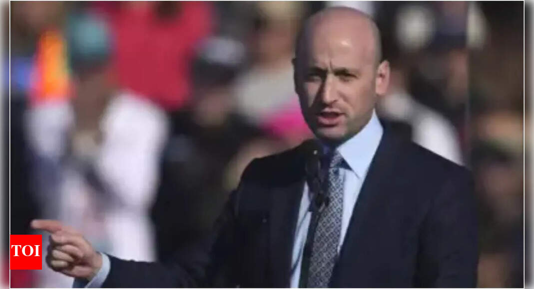 Trump aide Stephen Miller tipped to replace Mike Waltz as national security advisor: Reports - The Times of India