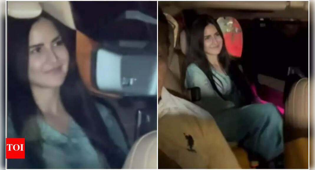 कैटरीना कैफ शांत दिखती है और जब वह एक ओवरसाइज़्ड कर्ट में ज़ोया अख्तर के घर पर रात में जाती है, तो वह शांत और रचना की जाती है हिंदी पर फिल्म समाचार